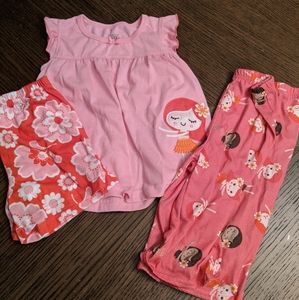 Carter's 3T 3-Piece Pajama Set